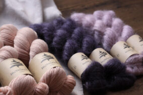 Alternative view of Calluna Pullover by Fiona Alice - Yarn Set