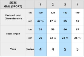 Lotta German Merino Light Ver. Size