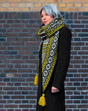 Natasja wears XYLA Shawl