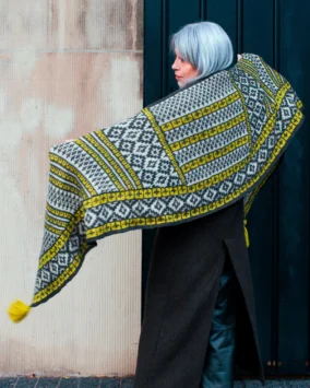 Natasja wears XYLA Shawl